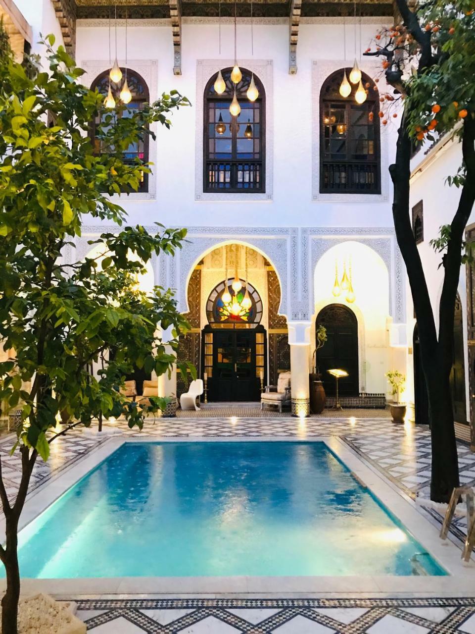 Riad Maison Bleue And Spa Fes Ngoại thất bức ảnh